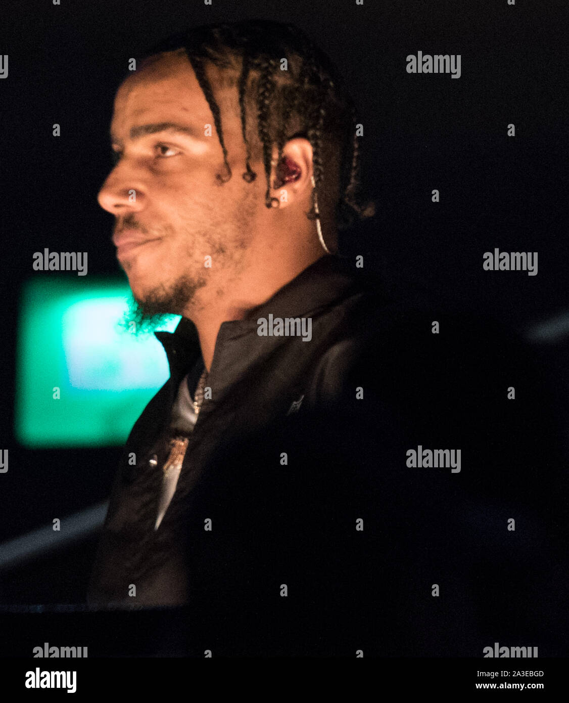 06/10/2019 London UK - AJ TRACEY takes to the stage for the first-ever ...