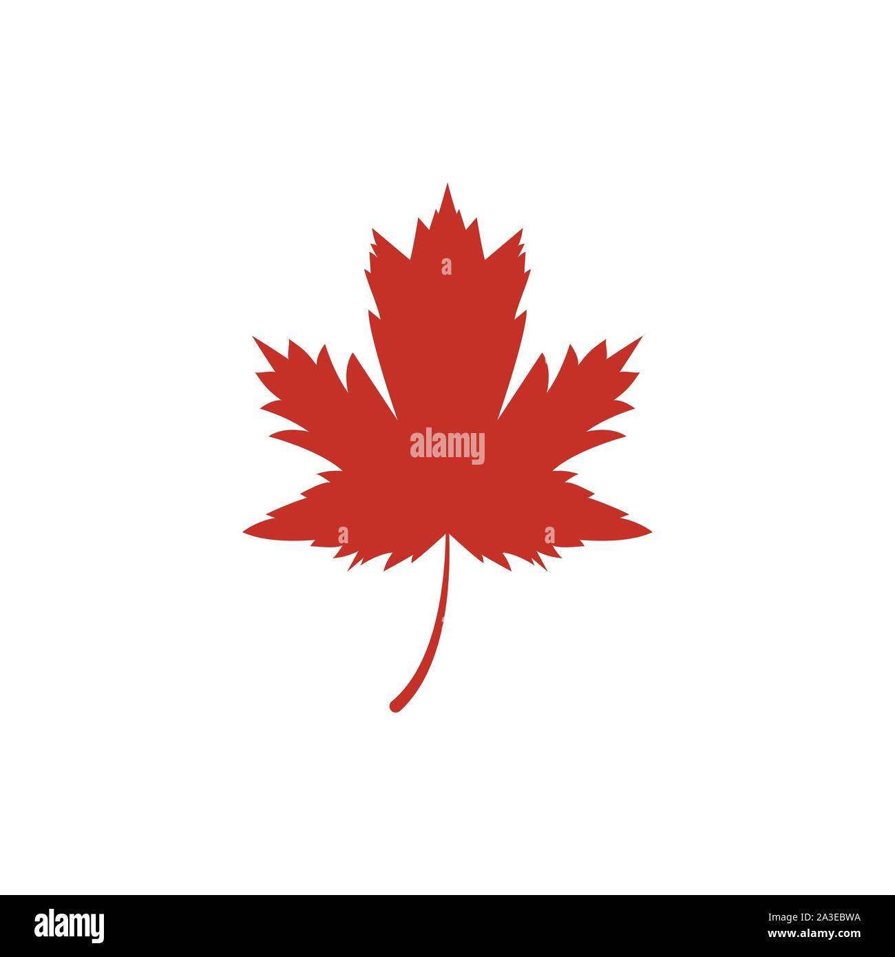 Maple leaf vector illustration design template Stock Vector Image & Art ...