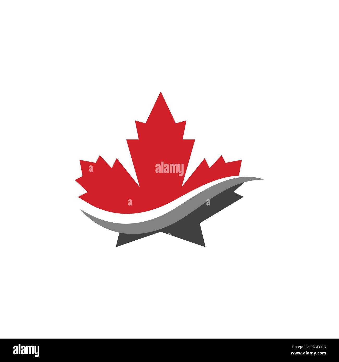 Maple leaf vector illustration design template Stock Vector Image & Art ...