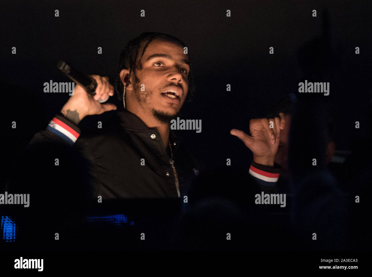 06/10/2019 London UK - AJ TRACEY takes to the stage for the first-ever ...