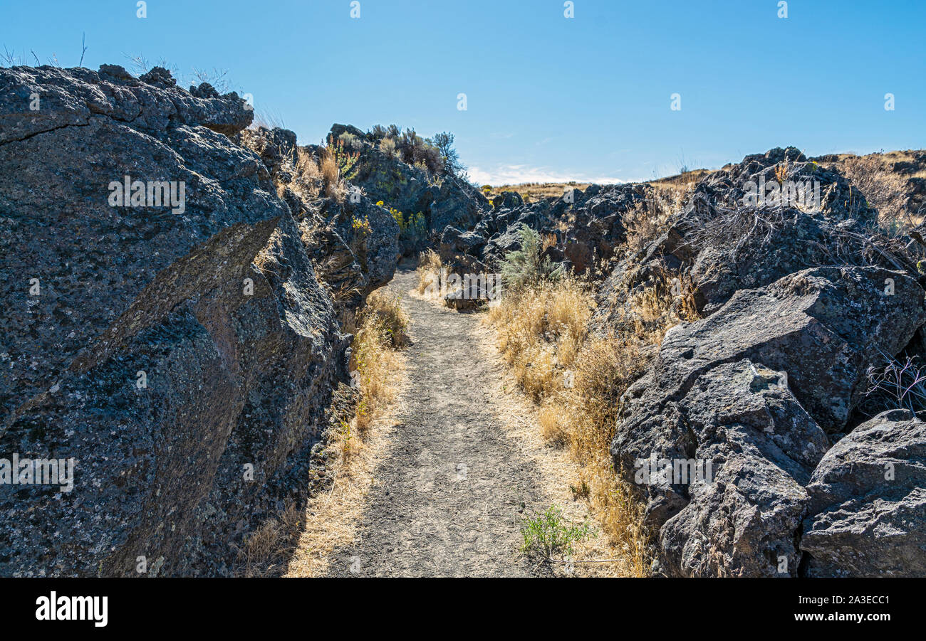 California, Lava Beds National Monument, Captain Jack's Stronghold