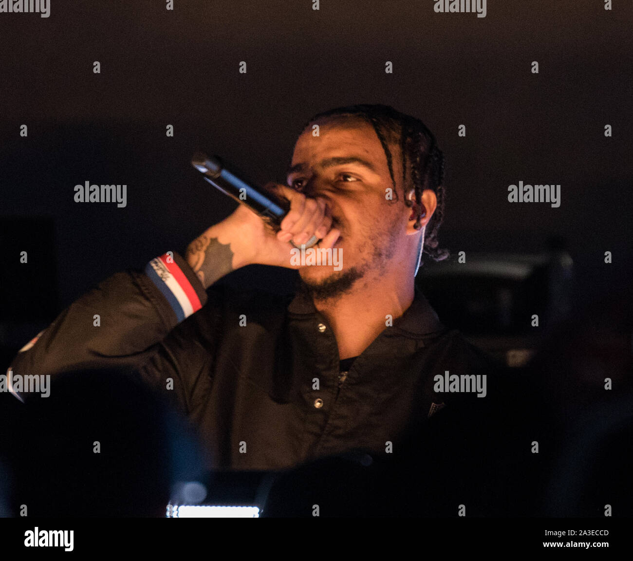 06/10/2019 London UK - AJ TRACEY takes to the stage for the first-ever ...