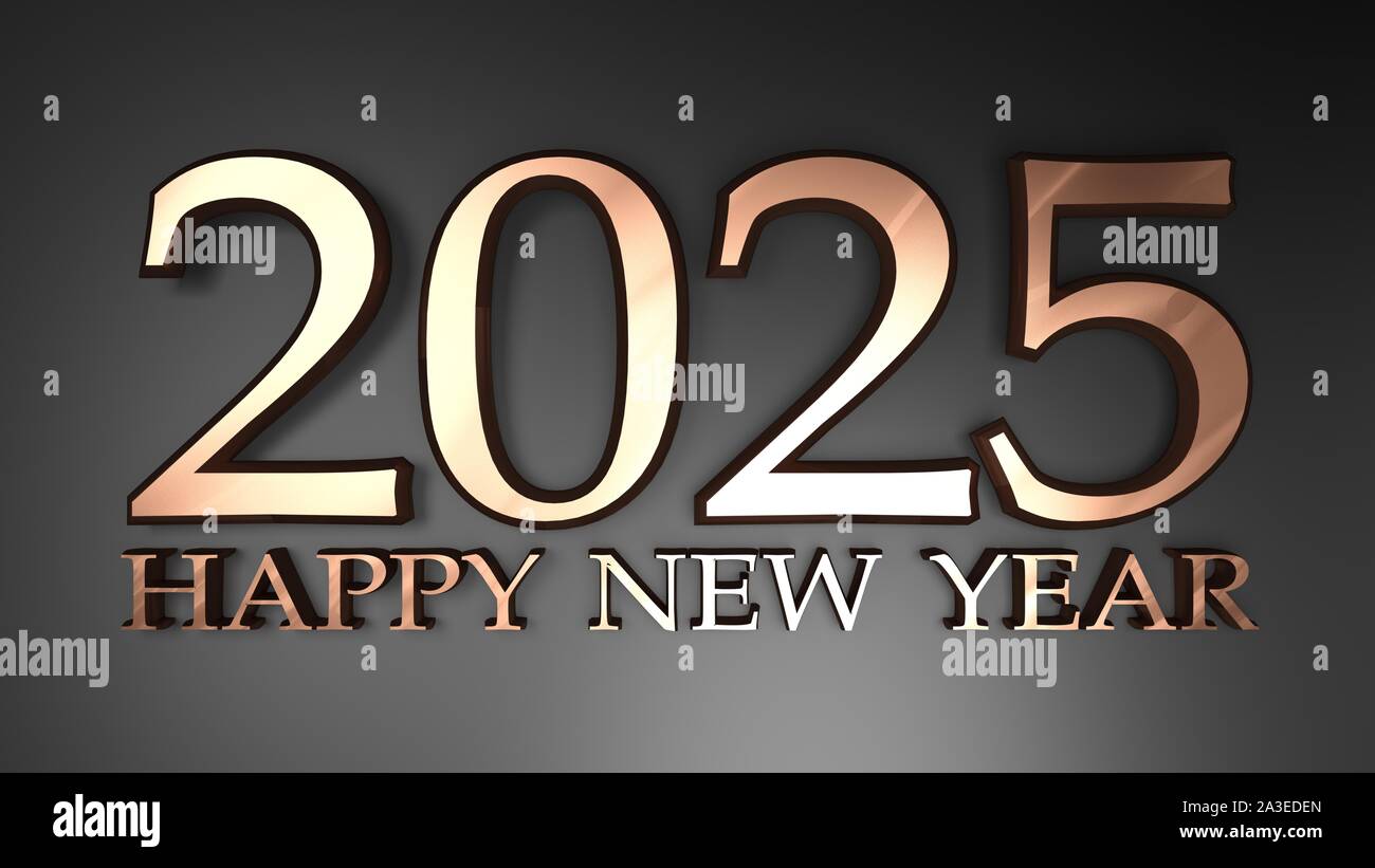 Happy New Year 2025 High Resolution Stock Photography and Images Alamy