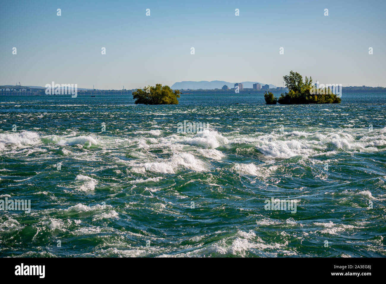 The Lachine Rapids, Canada, Quebec Stock Photo - Alamy