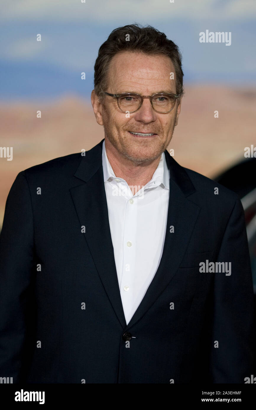 Westwood Ca 7th Oct 2019 Bryan Cranston At The Premiere Of El Camino A Breaking Bad Movie