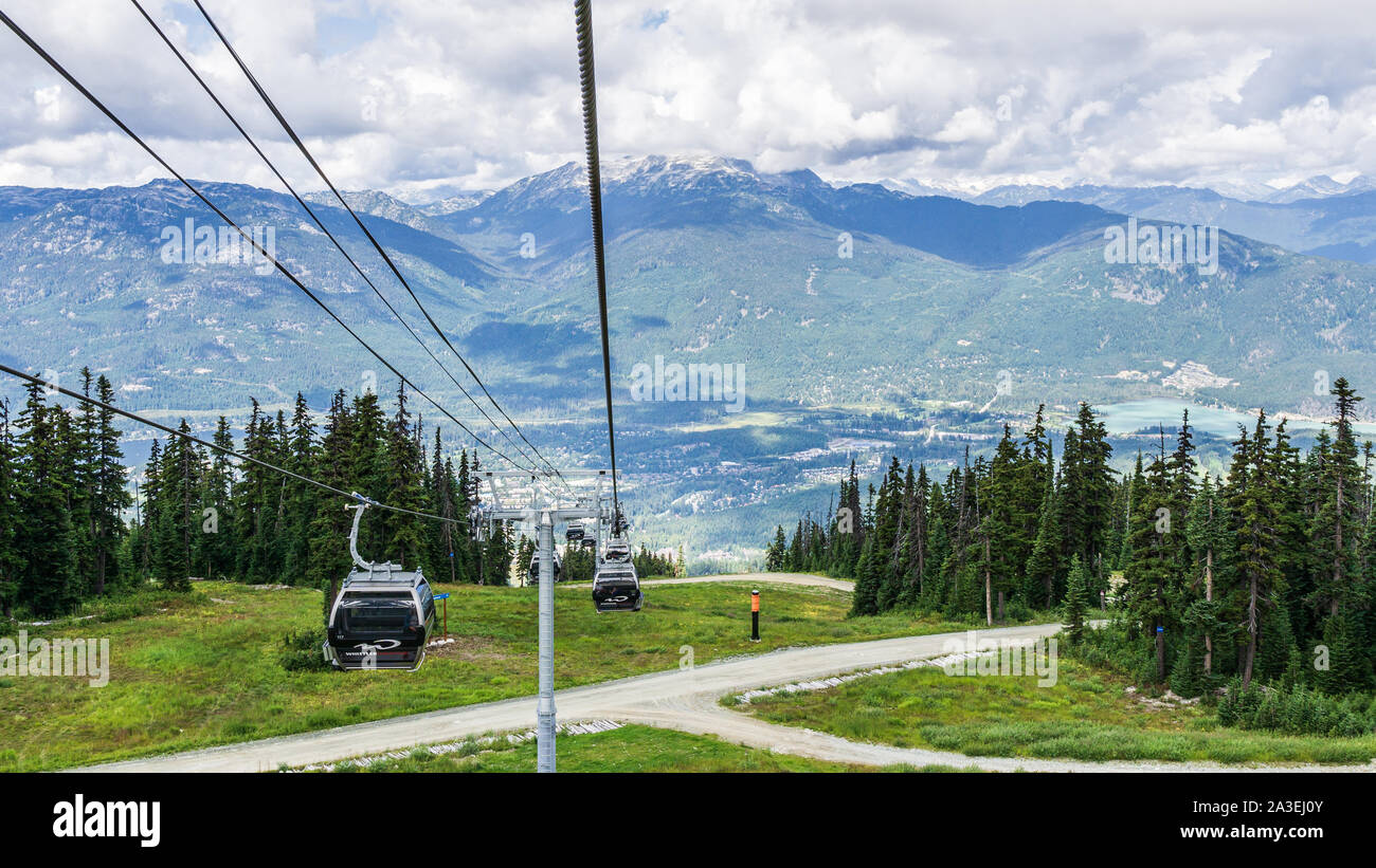 Gondola lift summer hi-res stock photography and images - Alamy