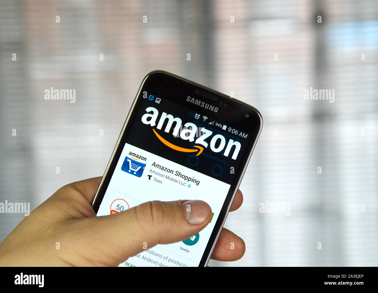 Amazon mobile hi-res stock photography and images - Alamy