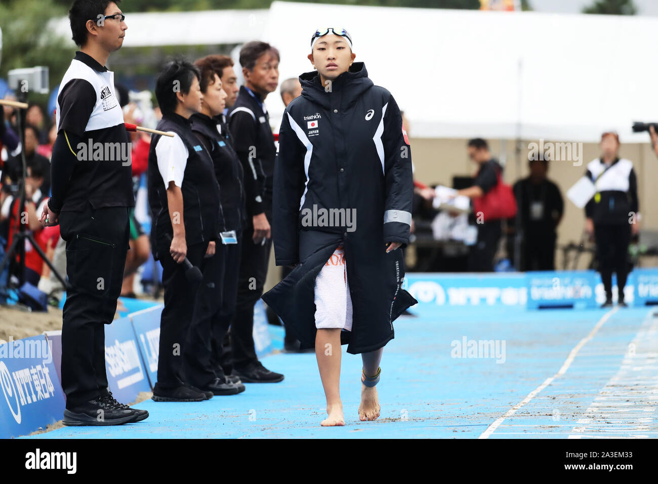 Odaiba Tokyo Japan 6th Oct 19 Niina Kishimoto Triathlon The 25th Japan Triathlon Championship In Odaiba Tokyo Japan Credit Naoki Morita Aflo Sport Alamy Live News Stock Photo Alamy