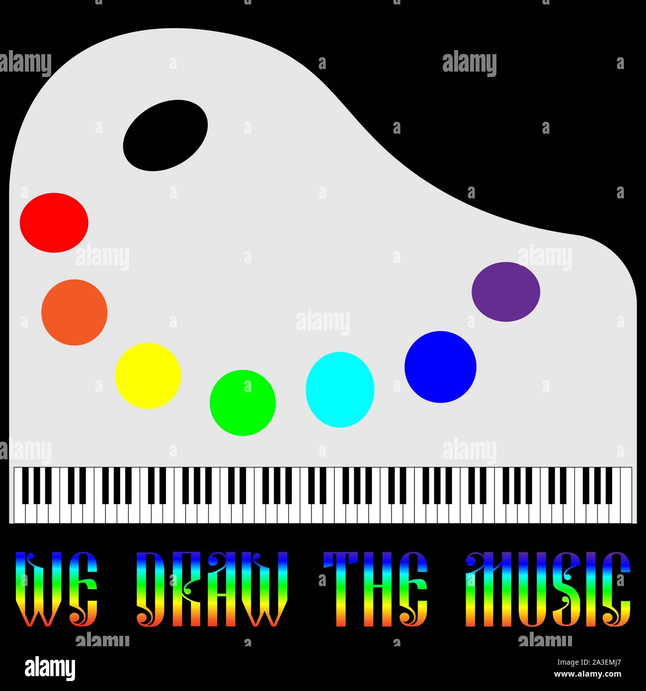 Creative Piano Keyboard Vector Logo Stock Photos Creative