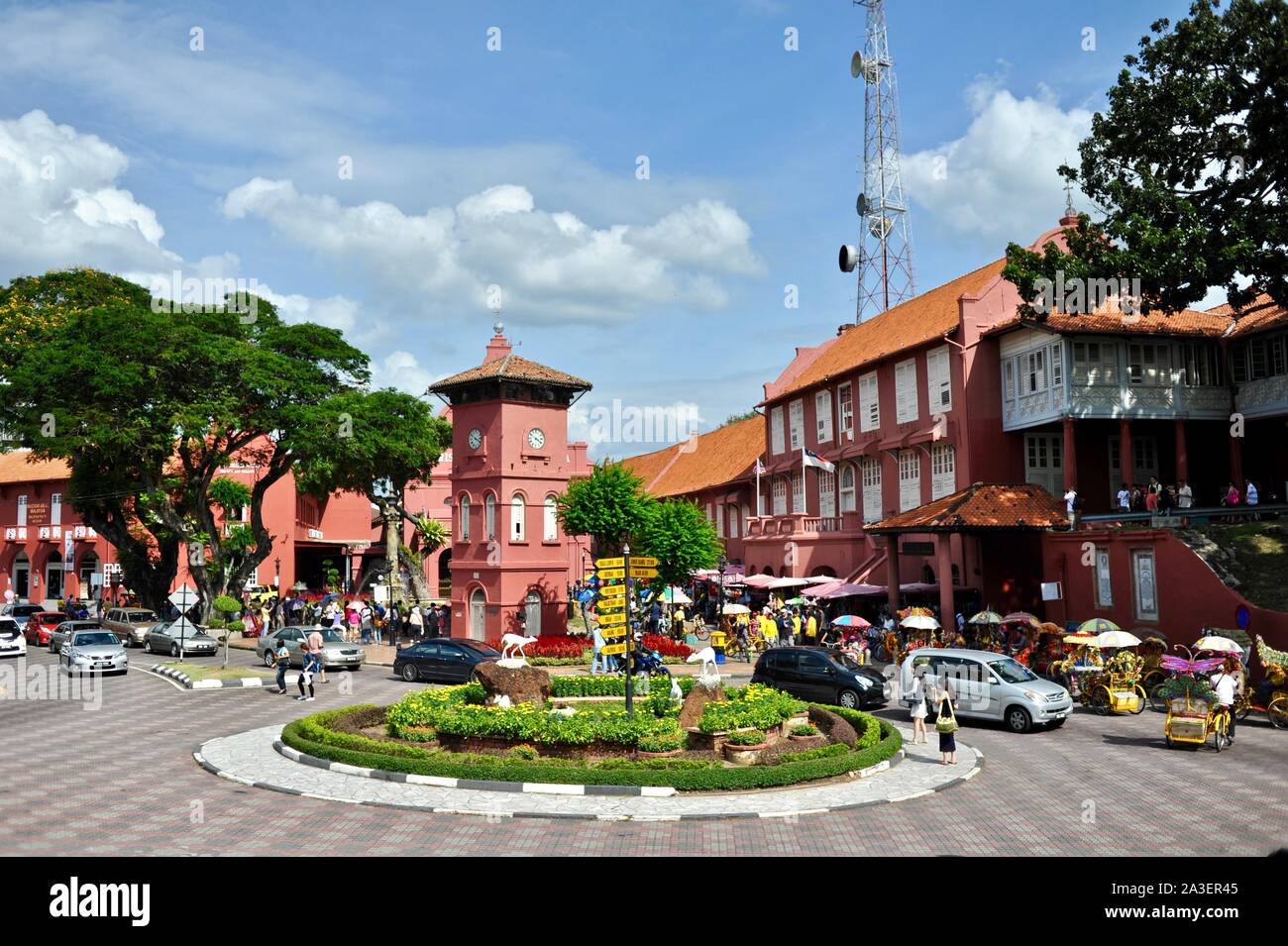 Malacca Historical Cityof Malaysia Stock Photo