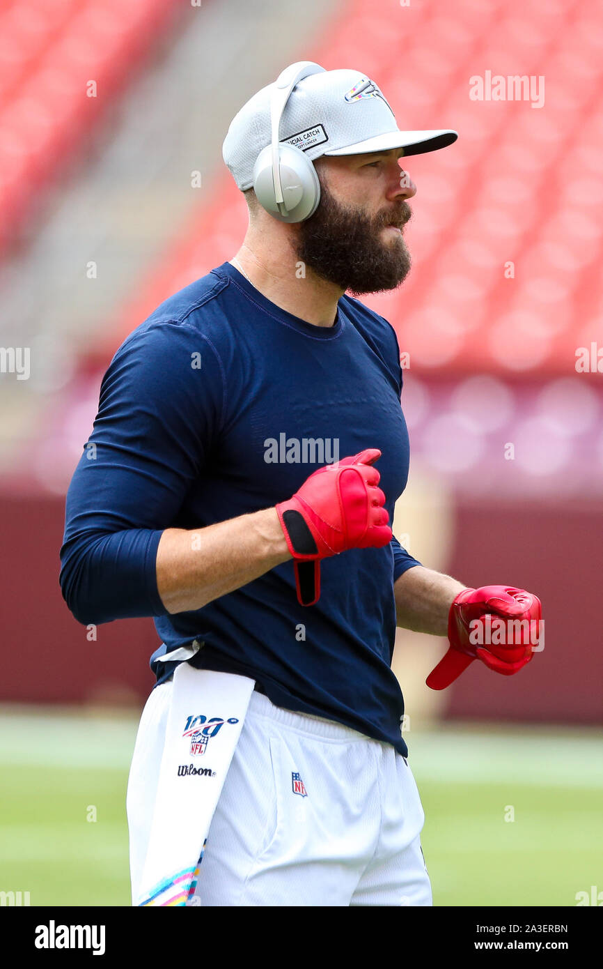 Landover, Maryland, USA. 6th Oct, 2019. New England Patriots wide ...