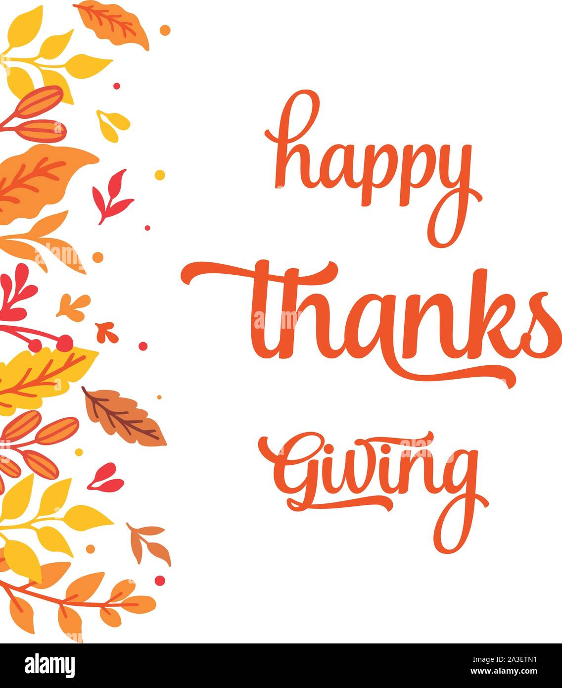Sketch autumn leaf flower frame background, for design of card ...