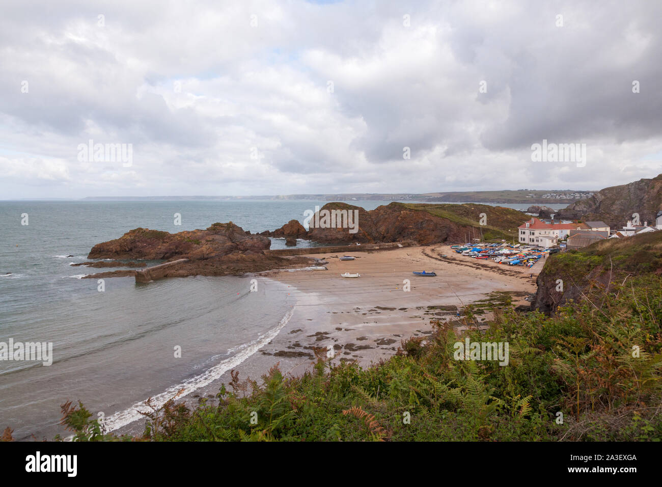 Hope Cove, Kingsbridge, Devon, England, United Kingdom Stock Photo Alamy