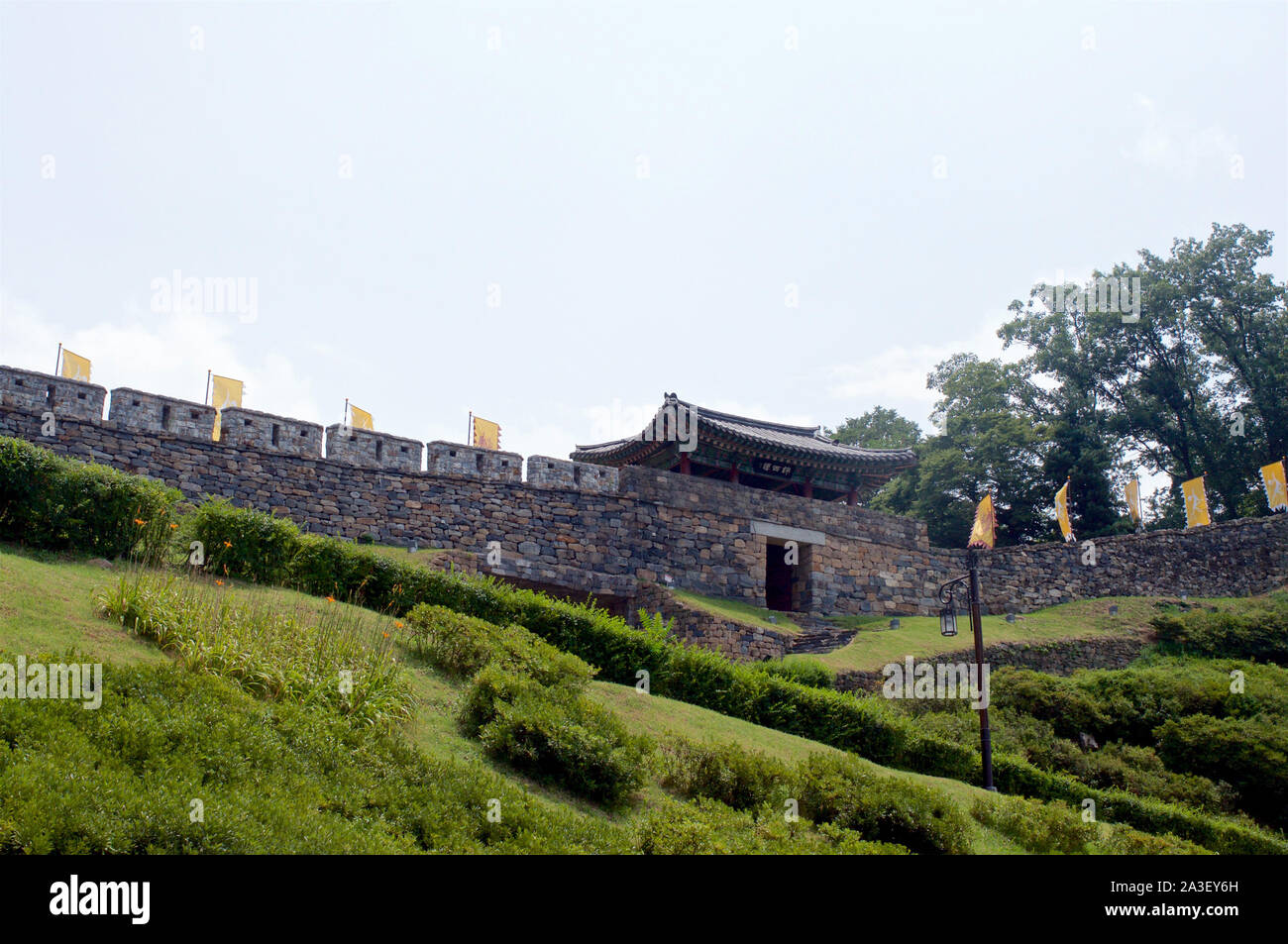 Gongju Gongsanseong Fortress in South Korea, UNESCO World Heritage