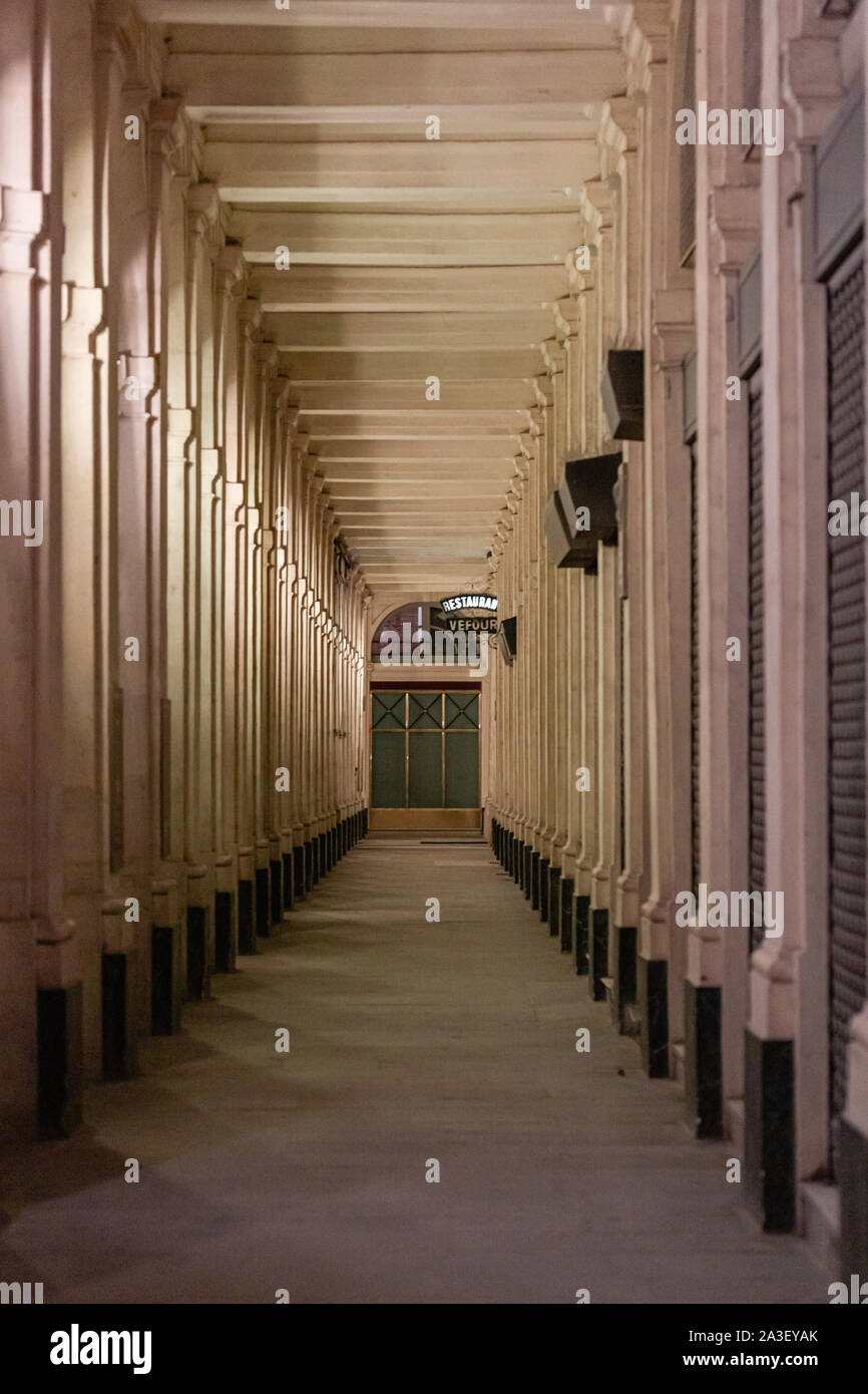 Architecture arc in Paris. Paris streets . Stock Photo