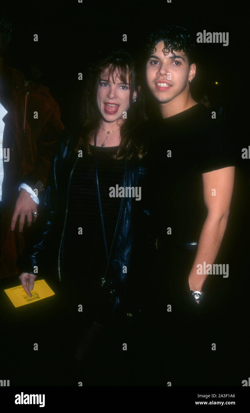 West Hollywood, California, USA 26th January 1995 Actress Devon Odessa and actor Wilson Cruz attend the 'Before Sunrise' Premiere on January 26, 1995 at the DGA Theatre in West Hollywood, California, USA. Photo by Barry King/Alamy Stock Photo Stock Photo