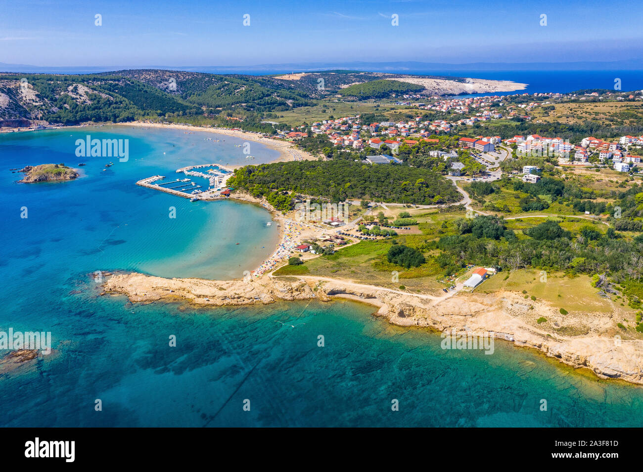 Vacation on island rab hi-res stock photography and images - Alamy