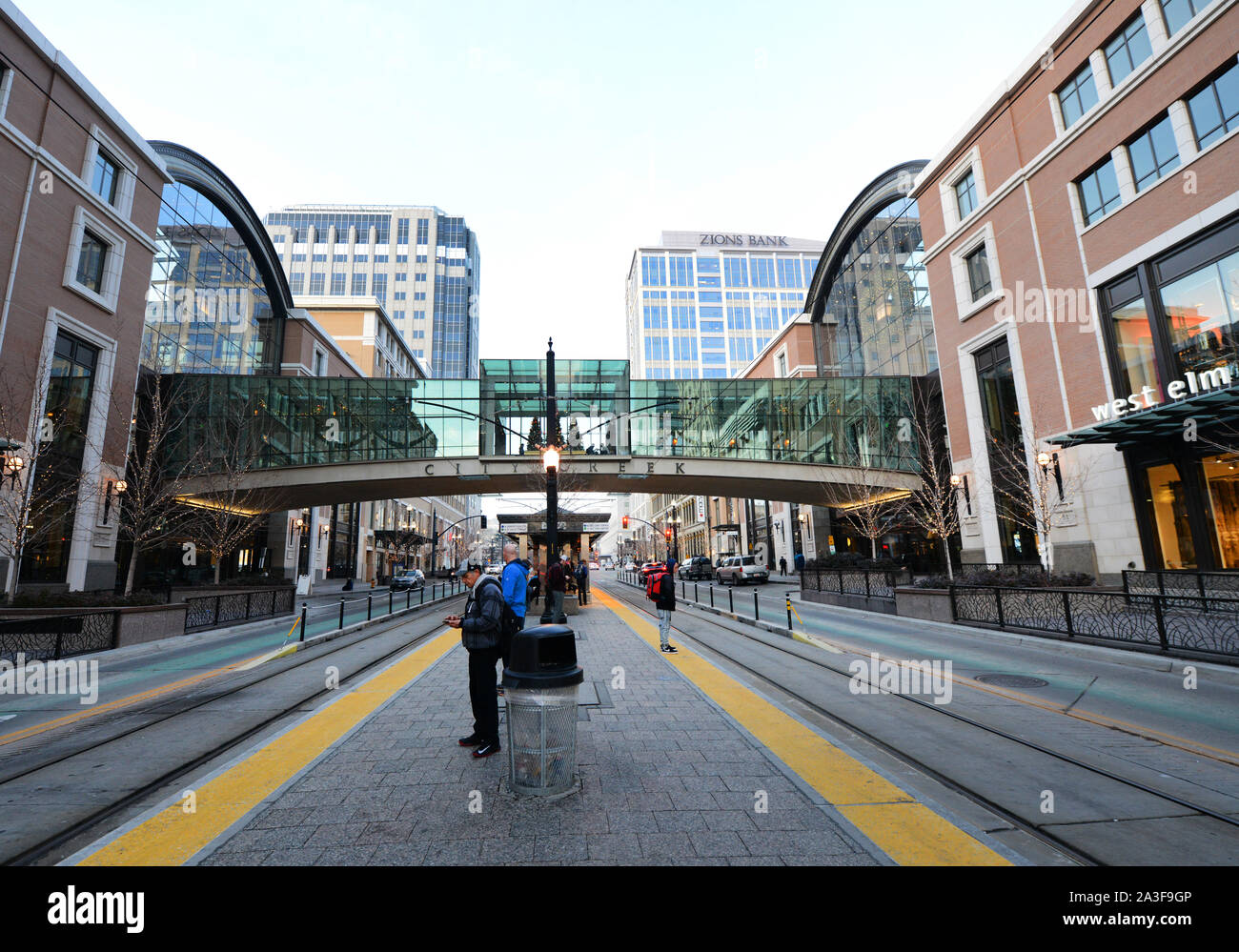 The City Creek center in Salt Lake City in Utah, USA Stock Photo - Alamy