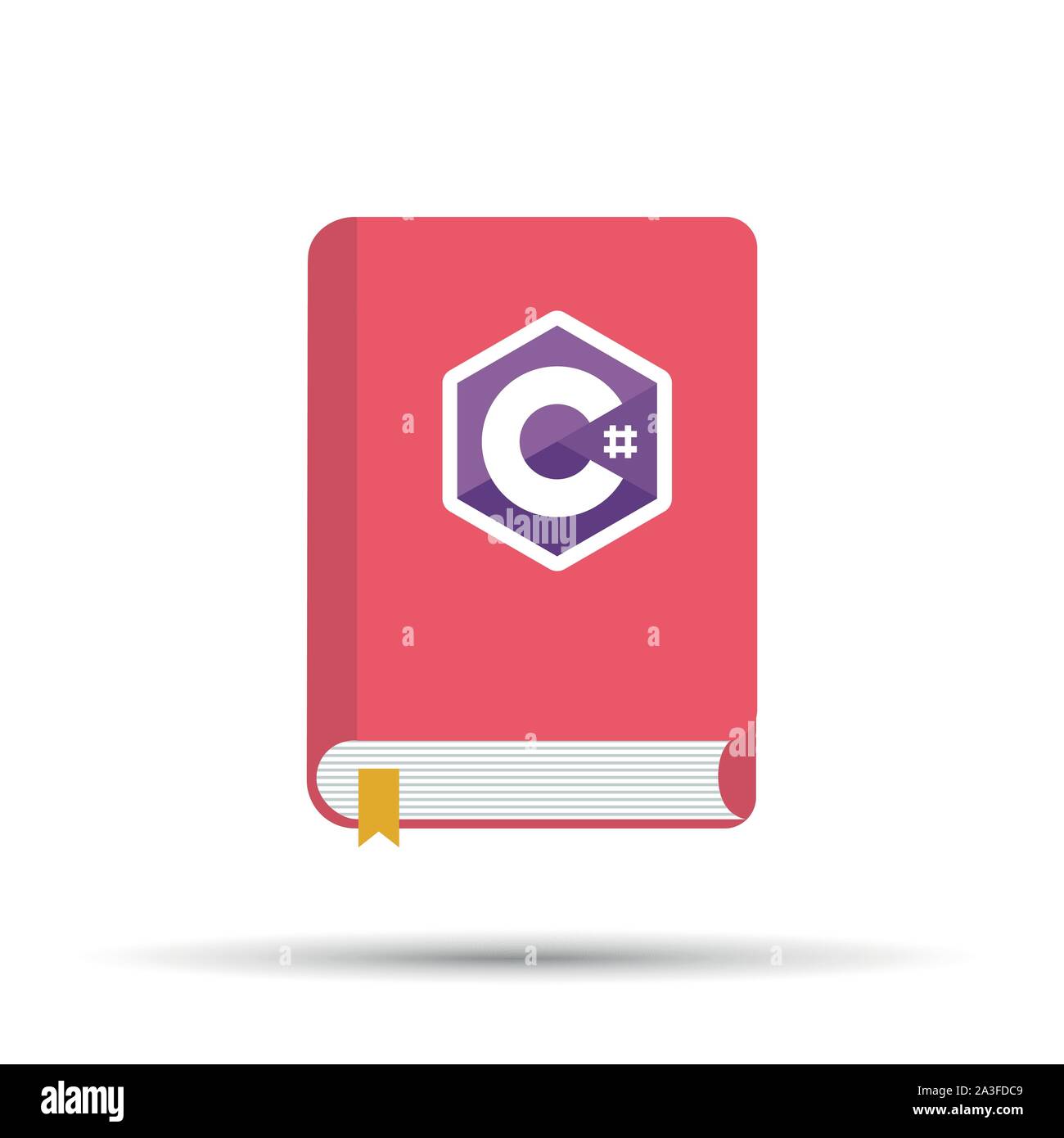 Icon of books about programming. A book on the C programming language ...