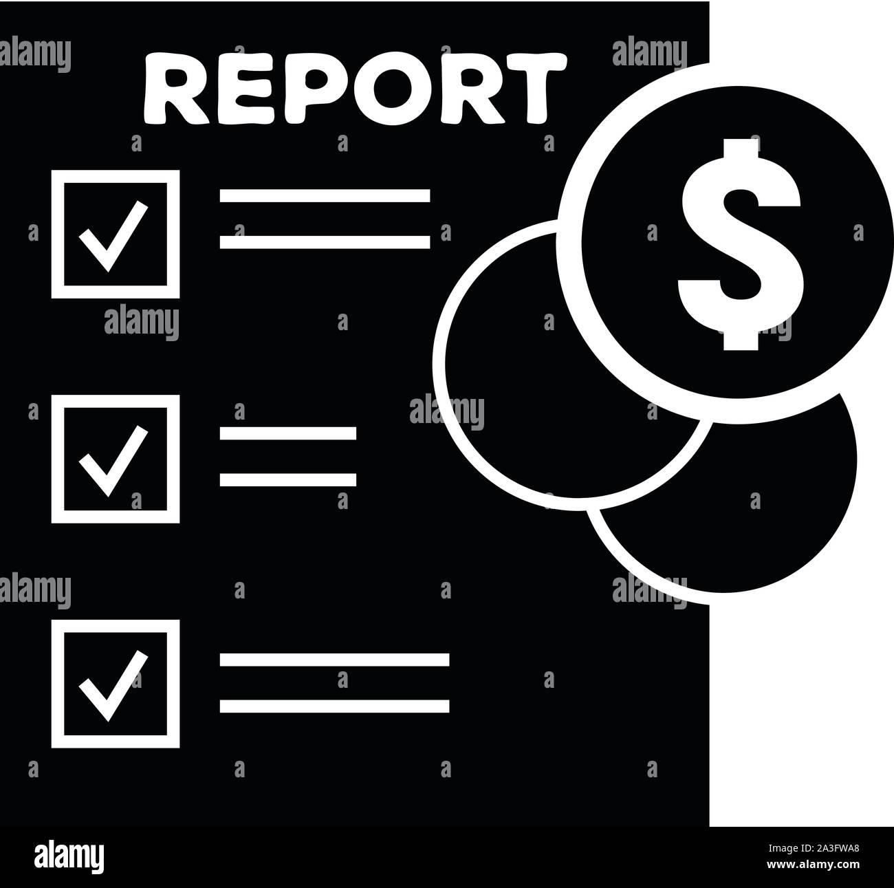 Money report icon, simple style Stock Vector Image & Art - Alamy