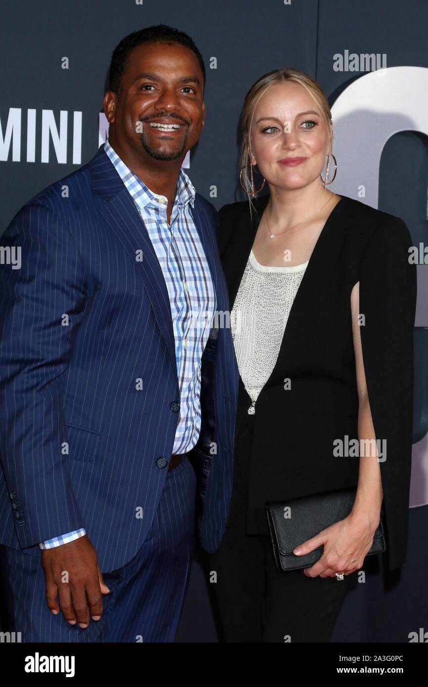 Los Angeles, CA. 6th Oct, 2019. Alfonso Ribeiro, Angela Unkrich at