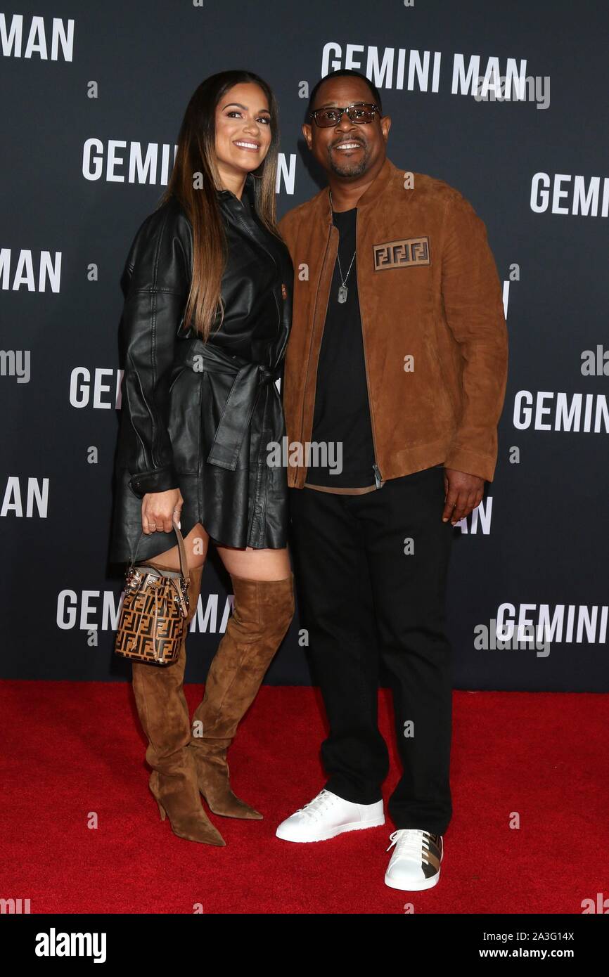 Los Angeles, CA. 6th Oct, 2019. Roberta Moradfar, Martin Lawrence at