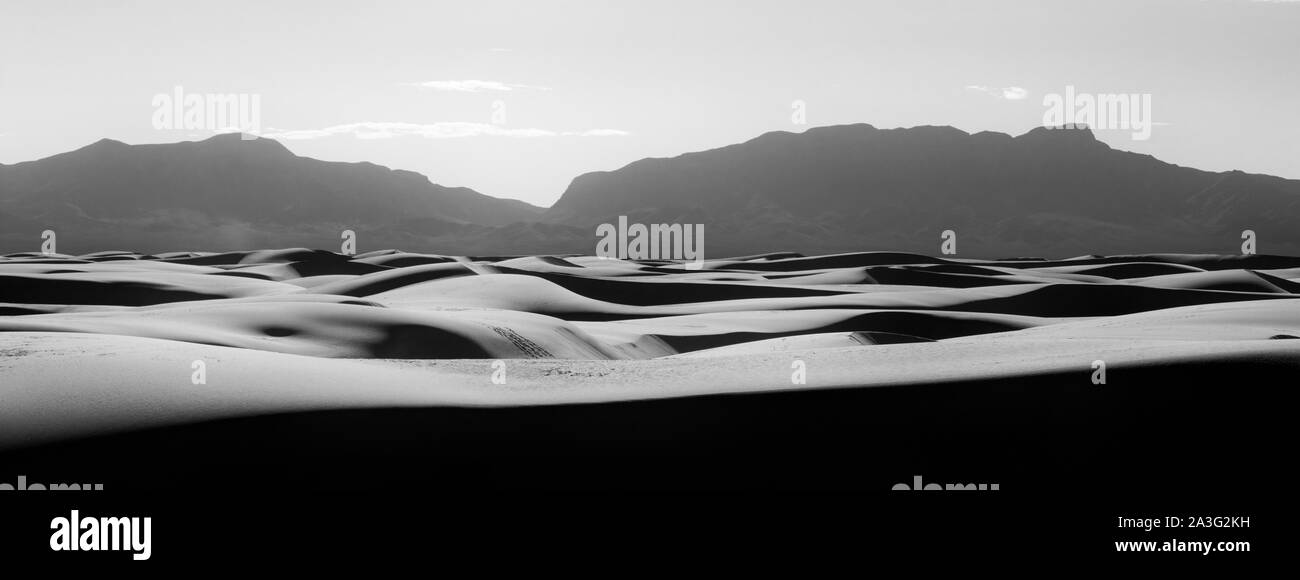 Black and white sand dunes Stock Photo Alamy