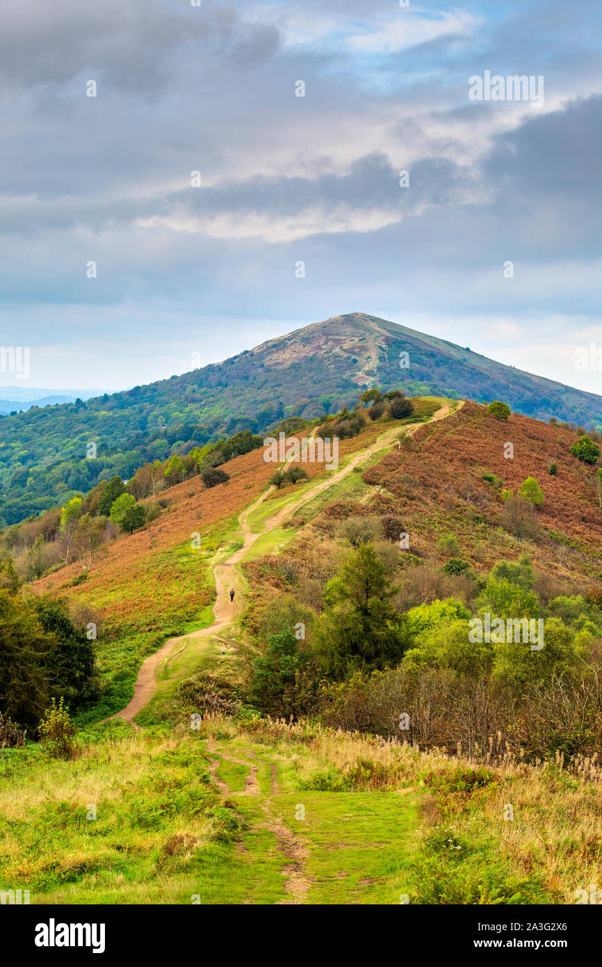 The Malvern Hills with Worcestershire Beacon and Perseverance Hill