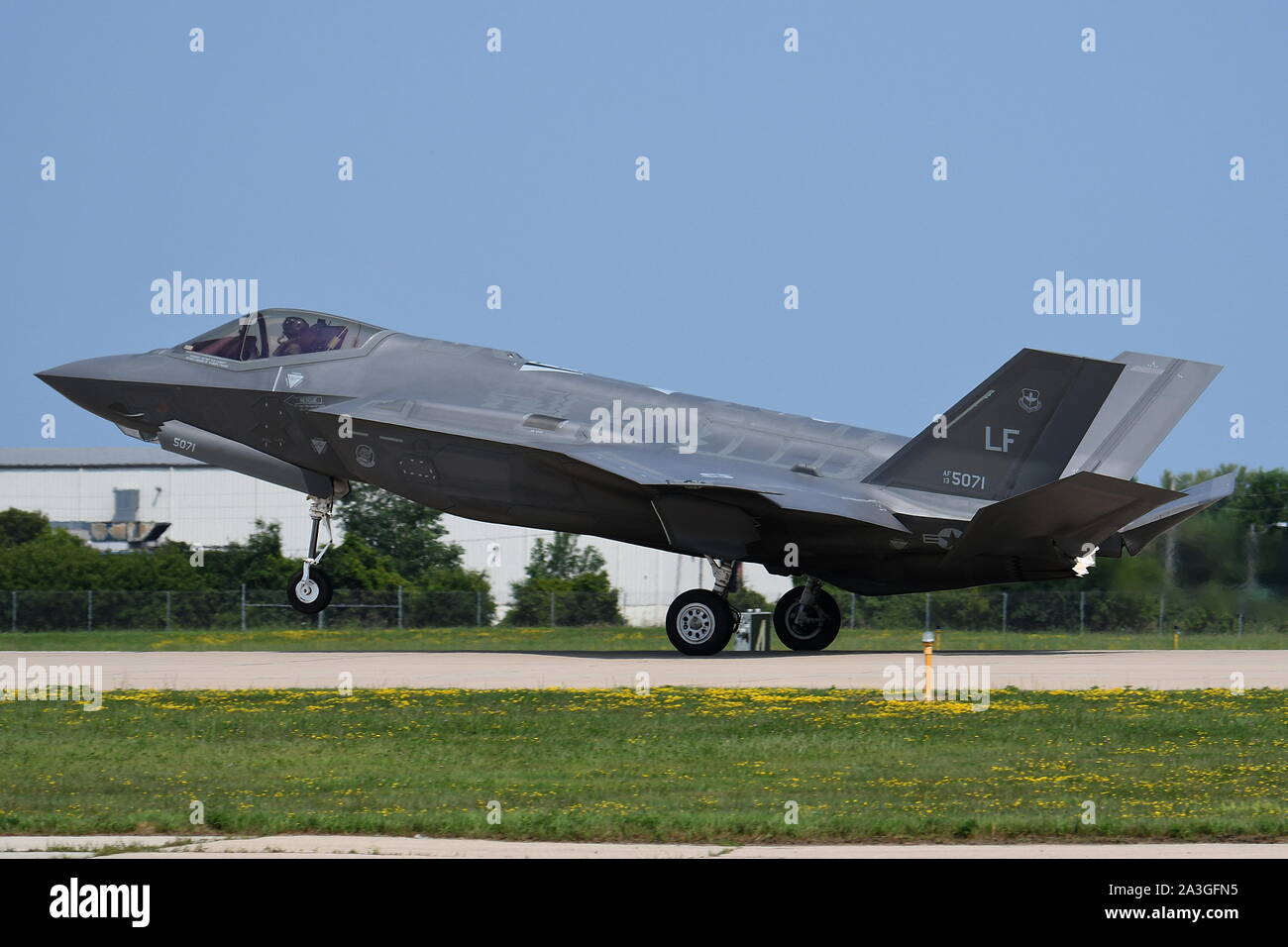LOCKHEED MARTIN F-35 LIGHTNING II OF THE 56th FIGHTER WING, U.S. AIR ...