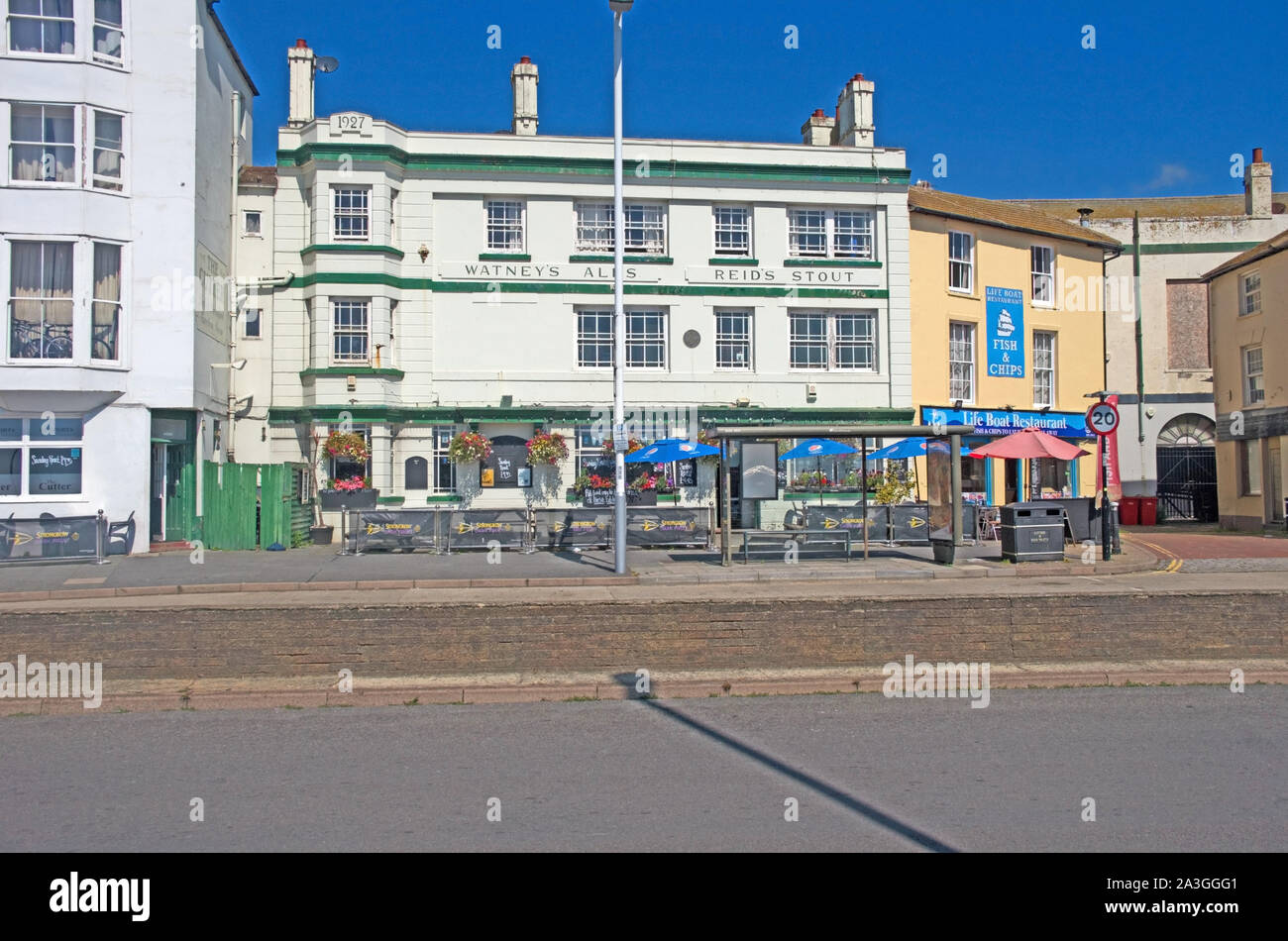 Hastings The Cutter Bar Front Stock Photo Alamy