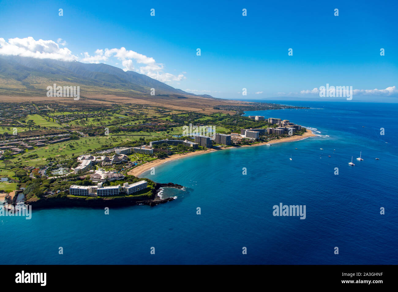 Kaanapali, Maui, Hawaii Stock Photo - Alamy Kaanapali, Maui, Hawaii Stock Photo - Alamy