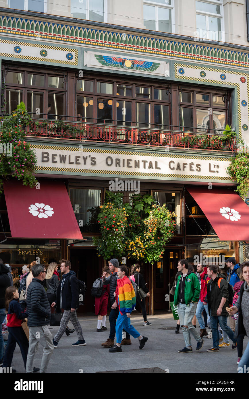 Bewleys Oriental Cafe, Dublin, Ireland. Stock Photo