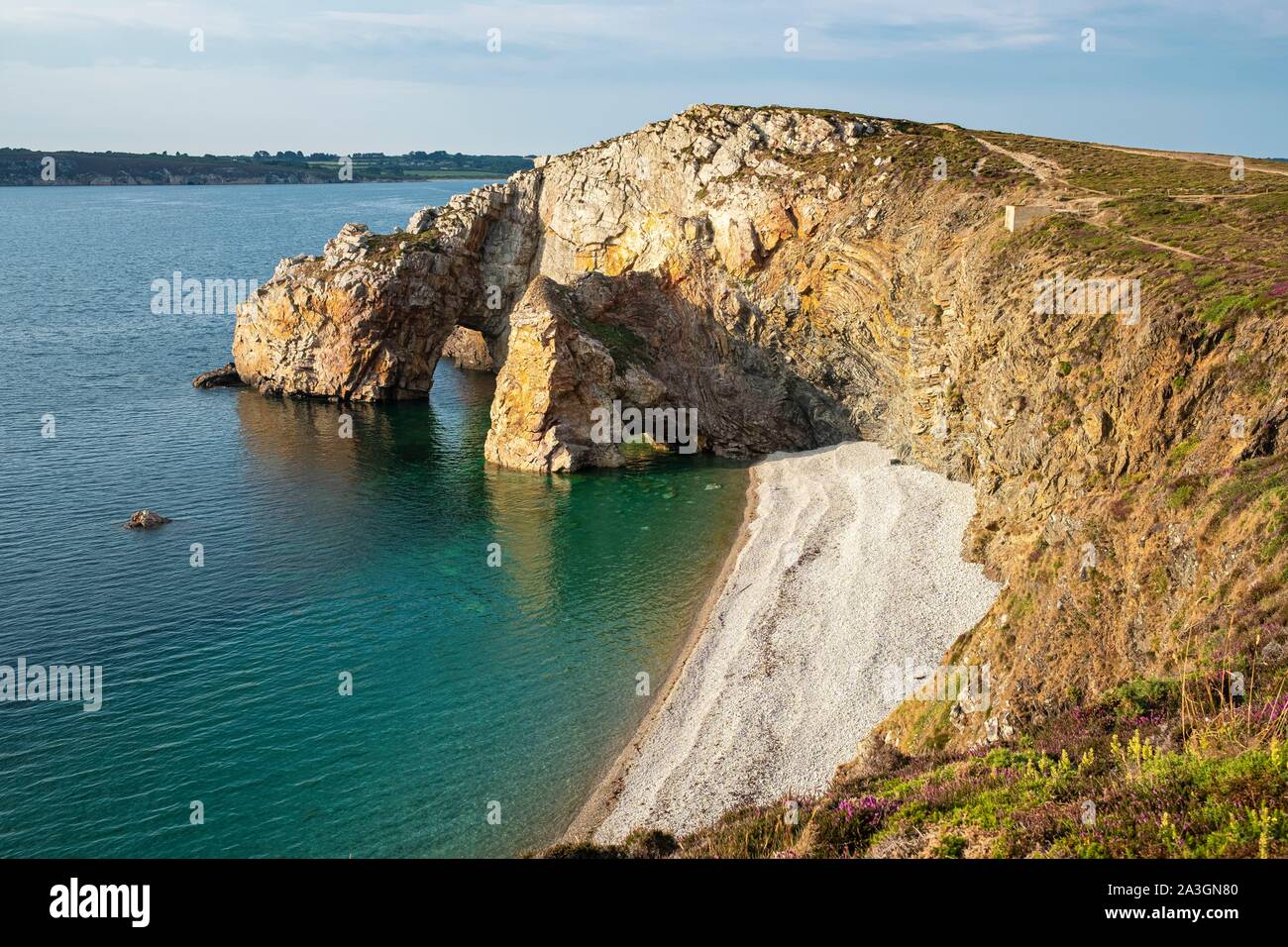 France, Finistere, Armorica Regional Natural Park, Crozon Peninsula
