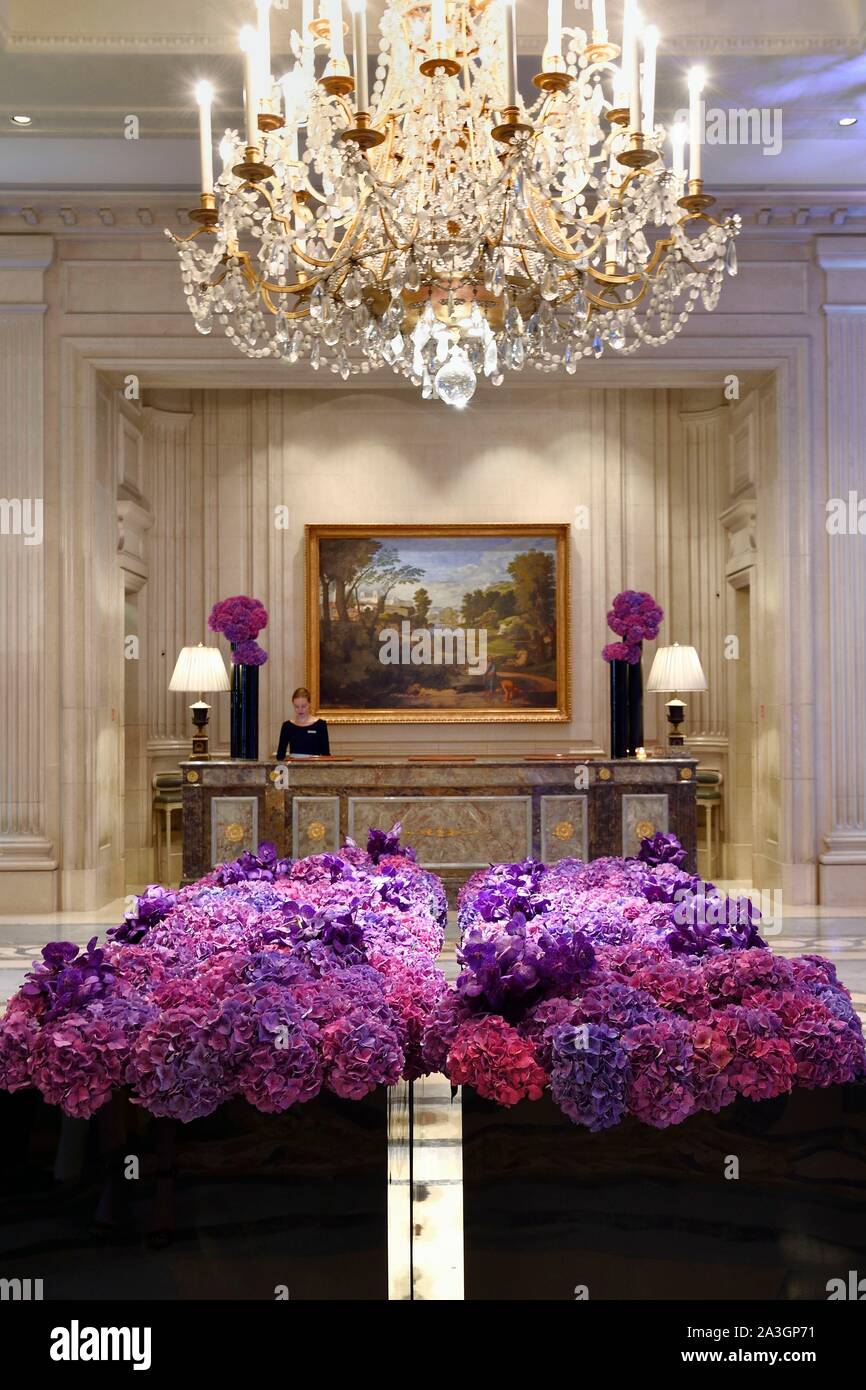 France, Paris, Four Seasons Hotel V Stock Photo Alamy