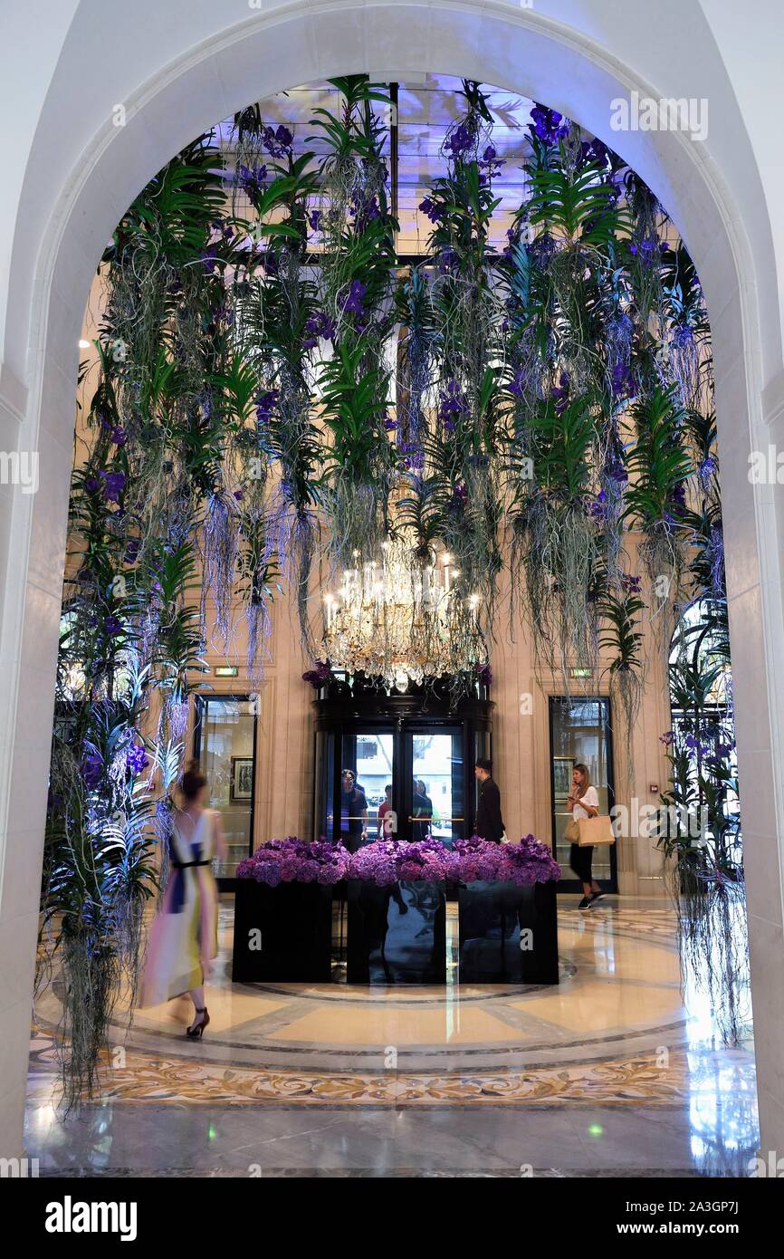 France, Paris, Four Seasons Hotel V Stock Photo Alamy