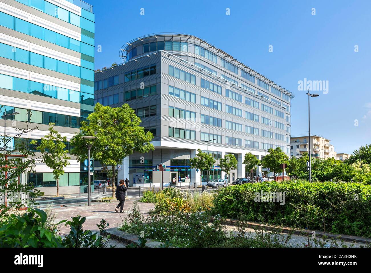 France, Seine Saint Denis, Bobigny, Promenade Jean Rostand Stock Photo -  Alamy