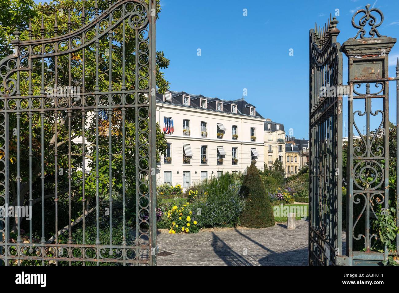 France, Yvelines, Saint Germain en Laye, City Hall Stock Photo