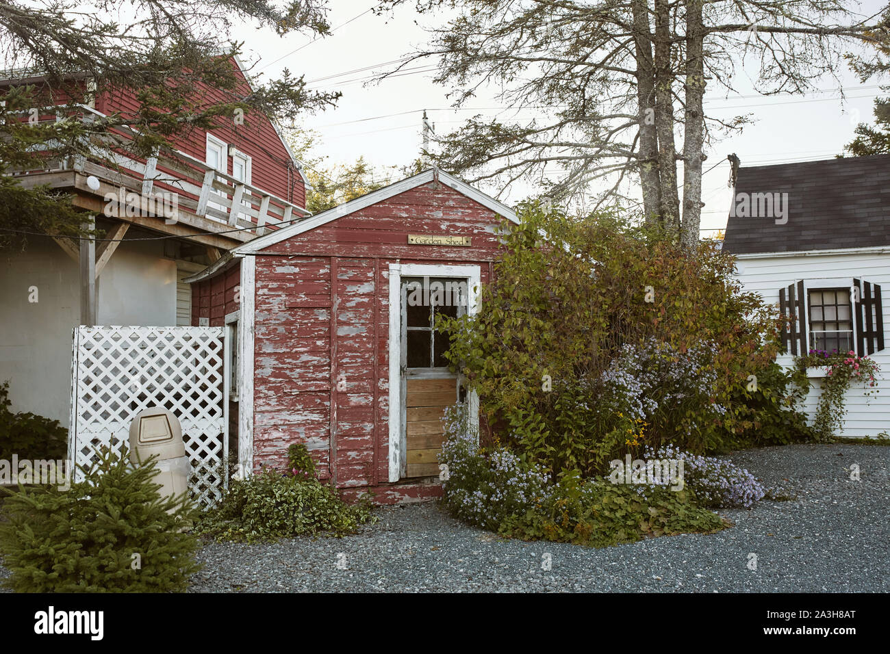 Bar Harbor Maine September 27th 2019 Group Of Cottages