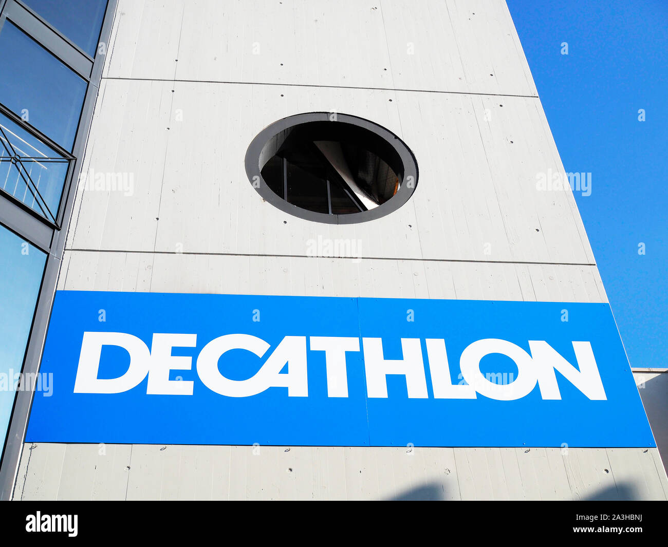 Sportgeschäft Decathlon in Dietlikon ZH Stock Photo