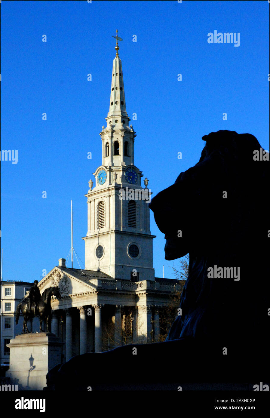 Trafalgar Square, London, England, U.K Stock Photo - Alamy