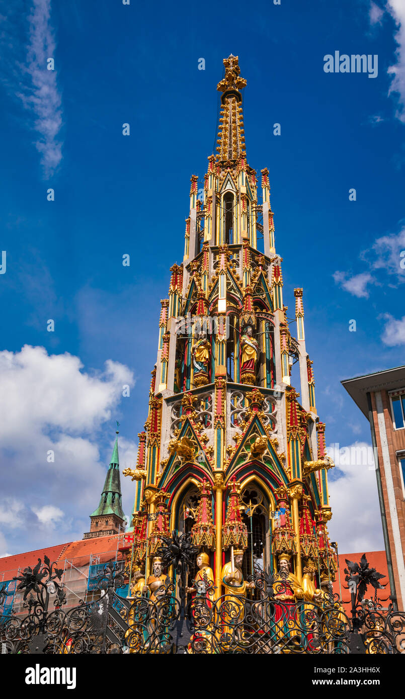 Schoner brunnen fountain nuremberg hires stock photography and images Alamy