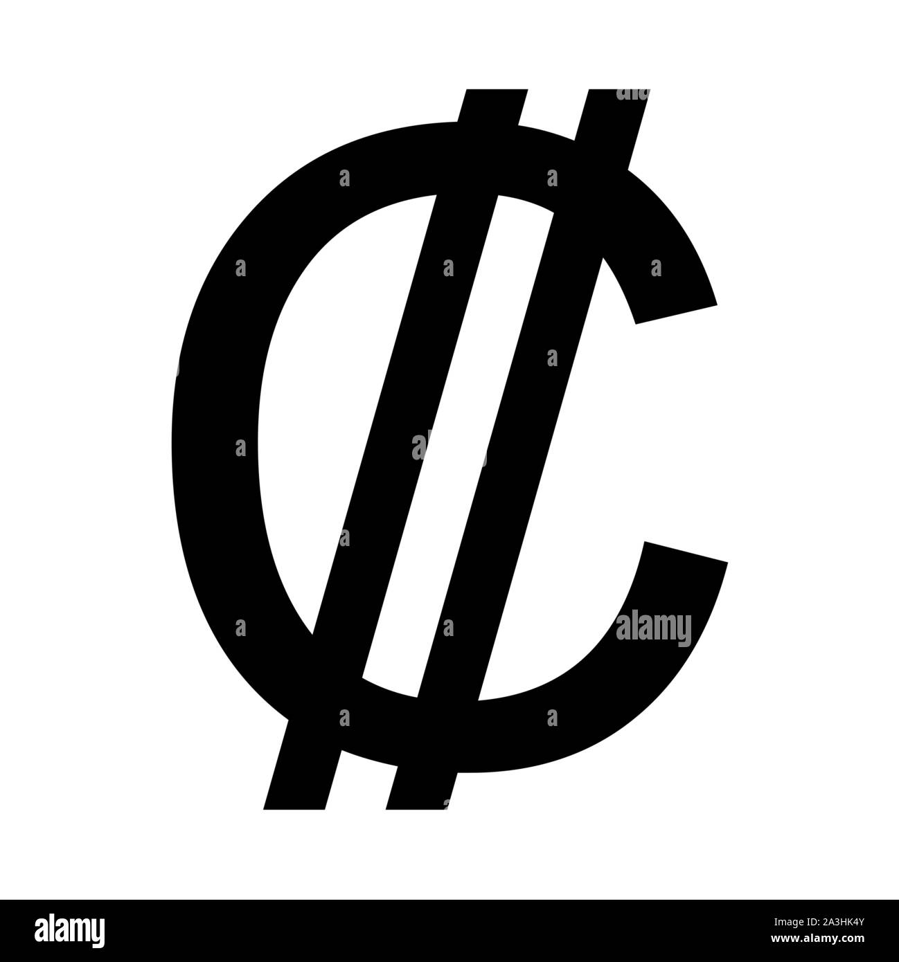 Colon currency symbol Stock Vector Image & Art Alamy