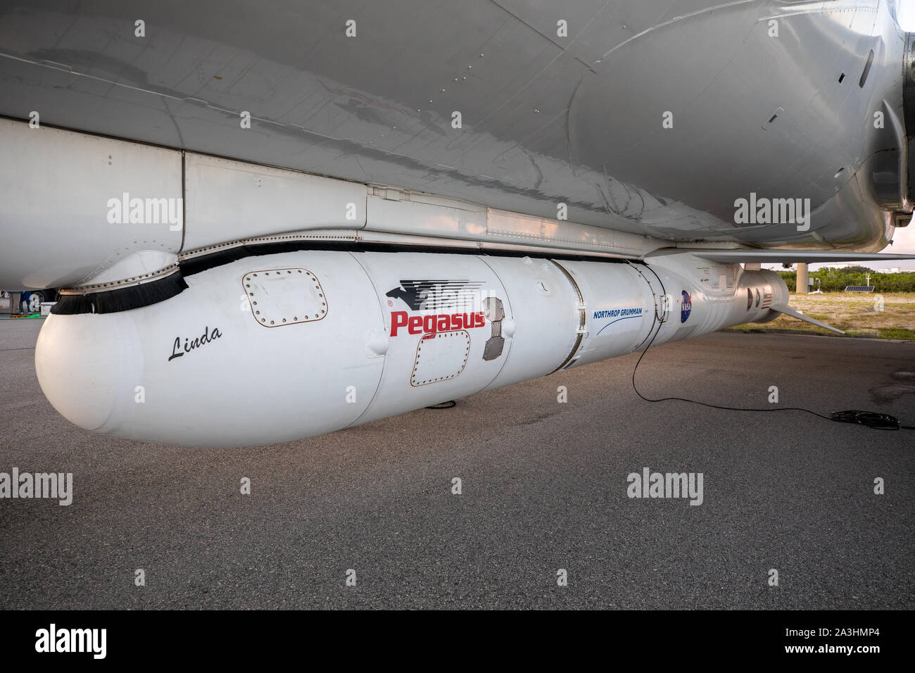 The Northrop Grumman Pegasus XL Rocket Carrying The NASA Ionospheric 
