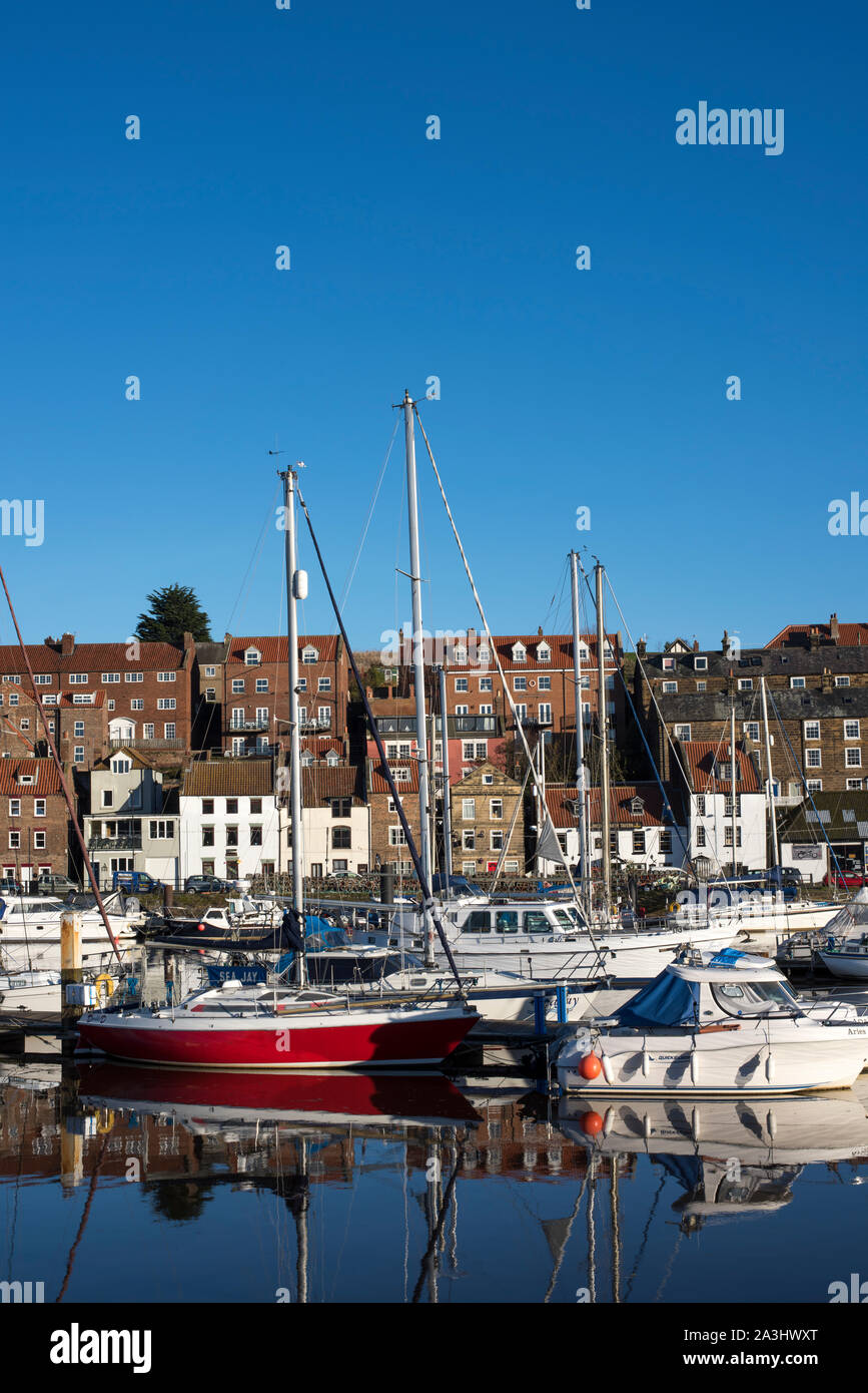 Whitby harbour, North Yorkshire Stock Photo - Alamy