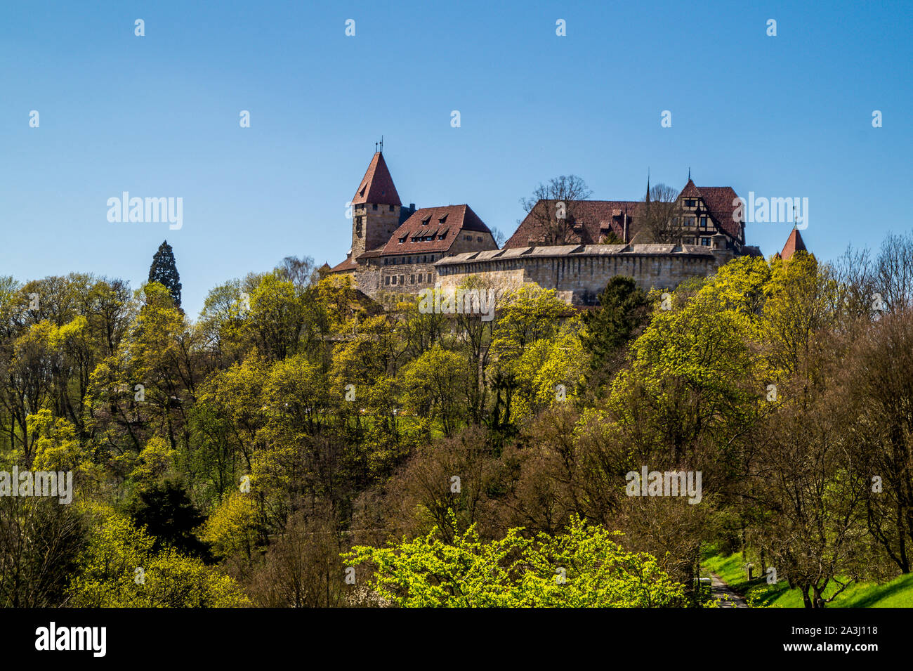 Veste Coburg in Bavaria Germany Stock Photo