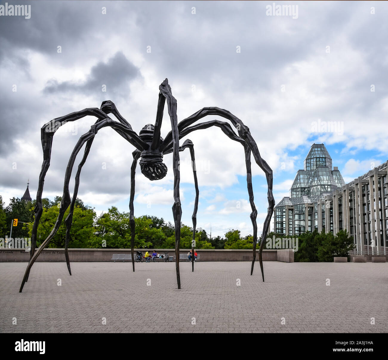 Giant Spider Stock Photo