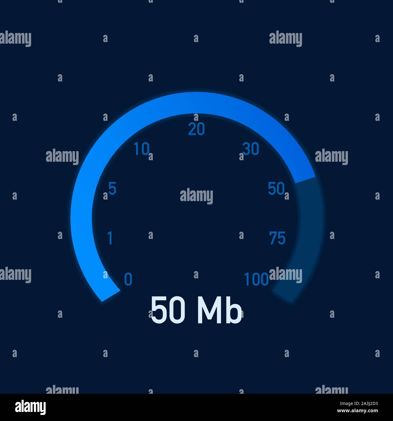 Speed test. Speedometer Speed 100 mb. site speed loading