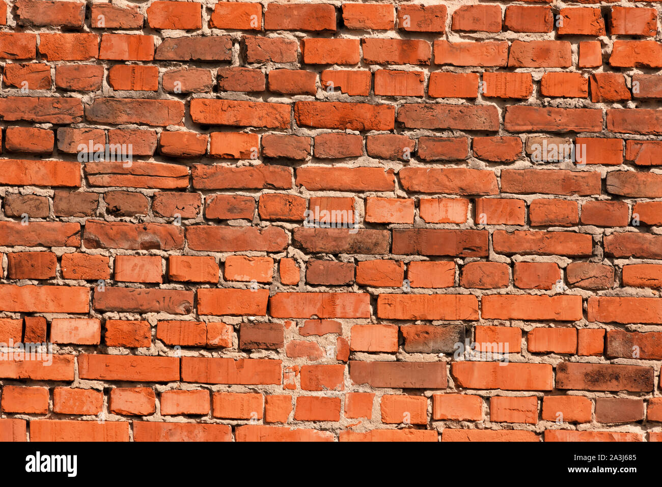 Grunge brick wall background with dirty texture Stock Photo