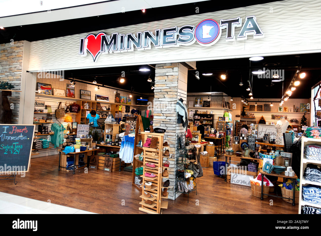 Minnesota shop store entrance shopping memorabilia hires stock