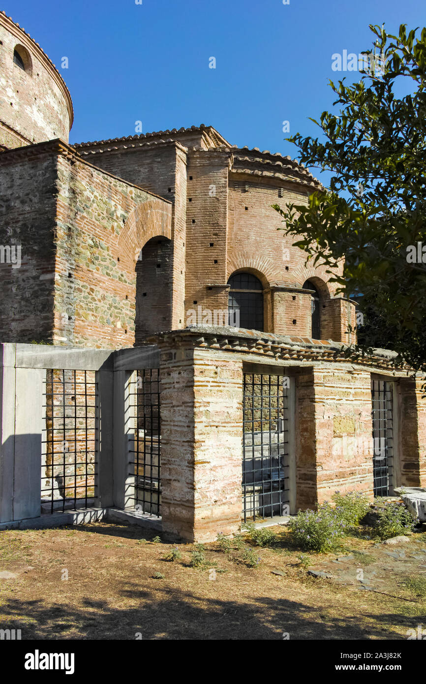 Rotunda Roman Temple in the center of city of Thessaloniki, Central ...